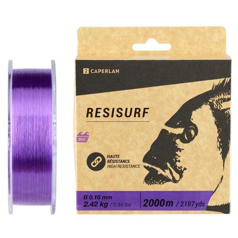 Fio de Pesca em Surfcasting RESISURF Violeta