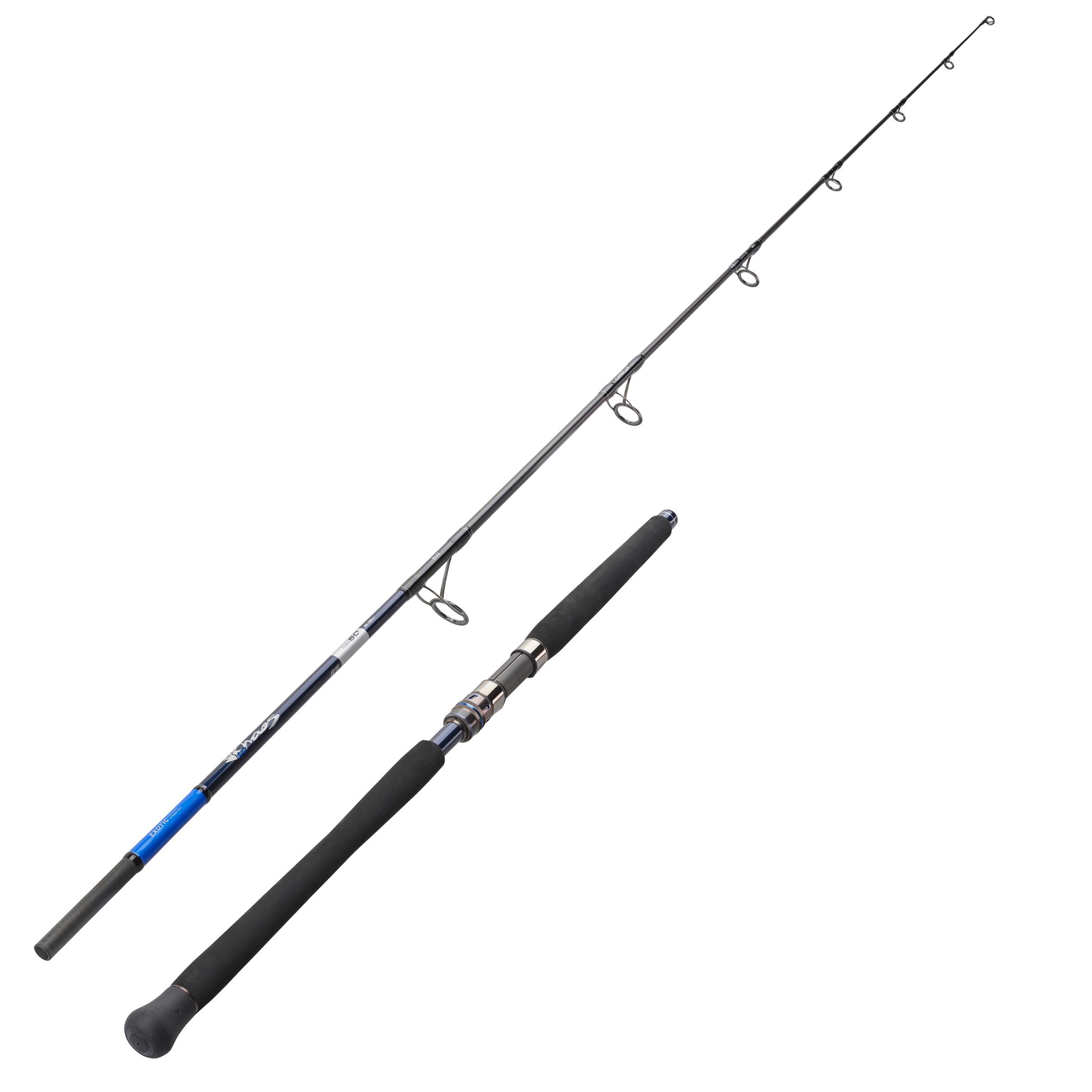 Exotic fishing rod KHAOS-900 260 60 lbs for tuna fishing in the sea  CAPERLAN