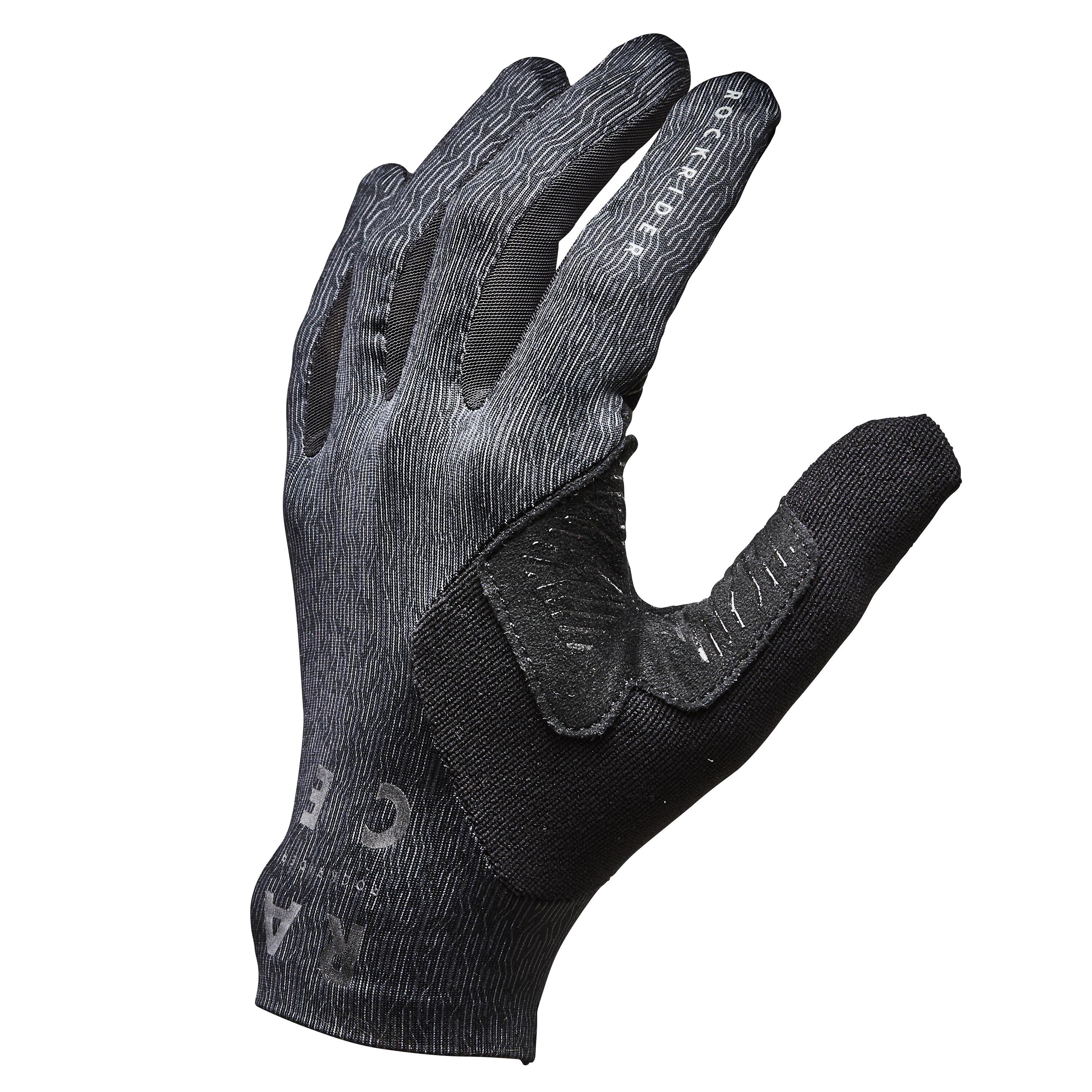 Guantes ciclismo MTB Race Negro Antideslizantes 10/21