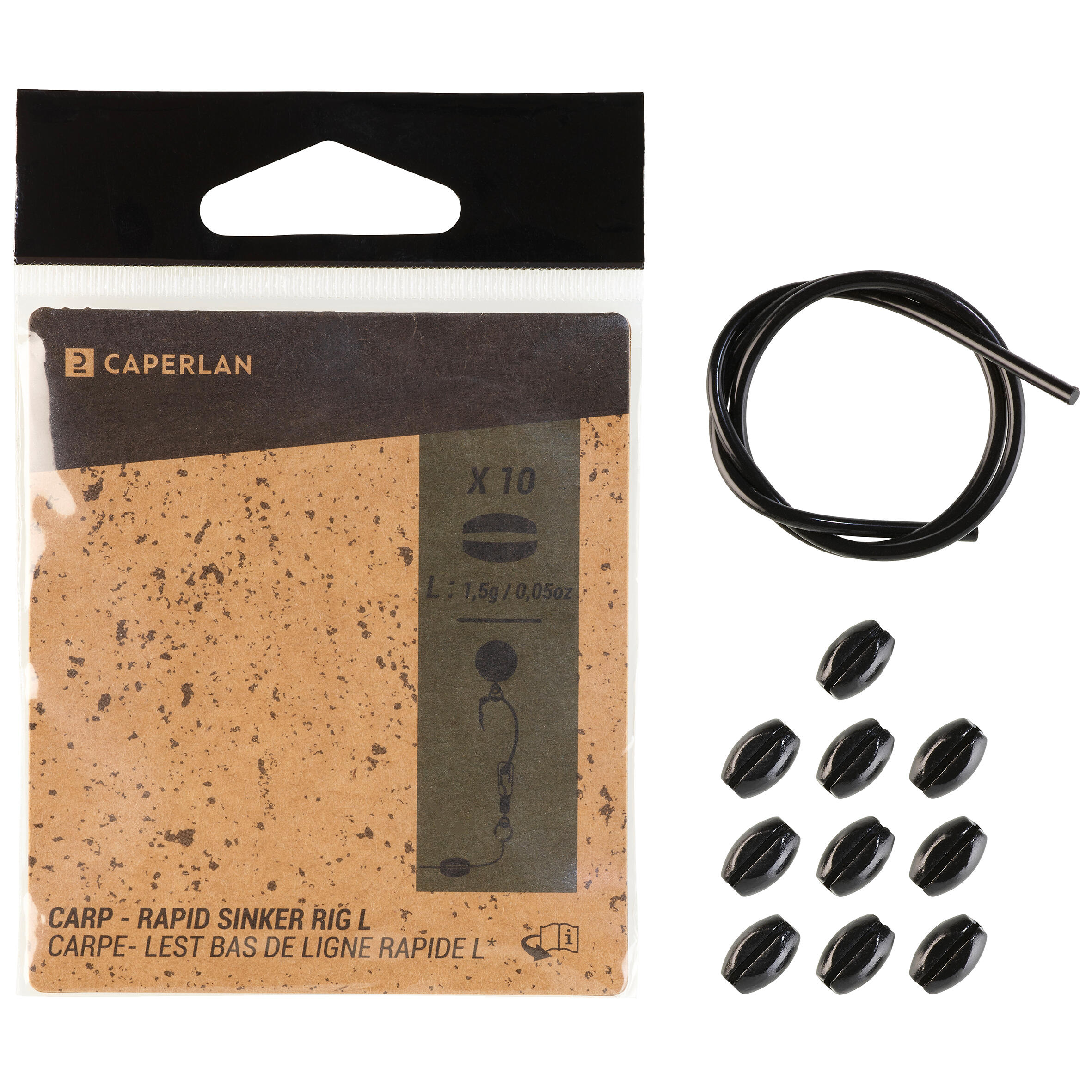 Rapid Sinker L (1,5 g) Pesca da carpa 5/5