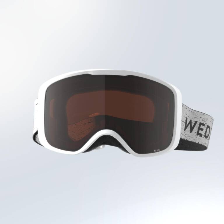 CHILDREN AND ADULTS’ ALL-WEATHER SKIING AND SNOWBOARDING GOGGLES - G 100 I 