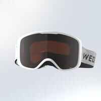 Skibrille Snowboardbrille - G 100 I Allwetter Erwachsene/Kinder weiss