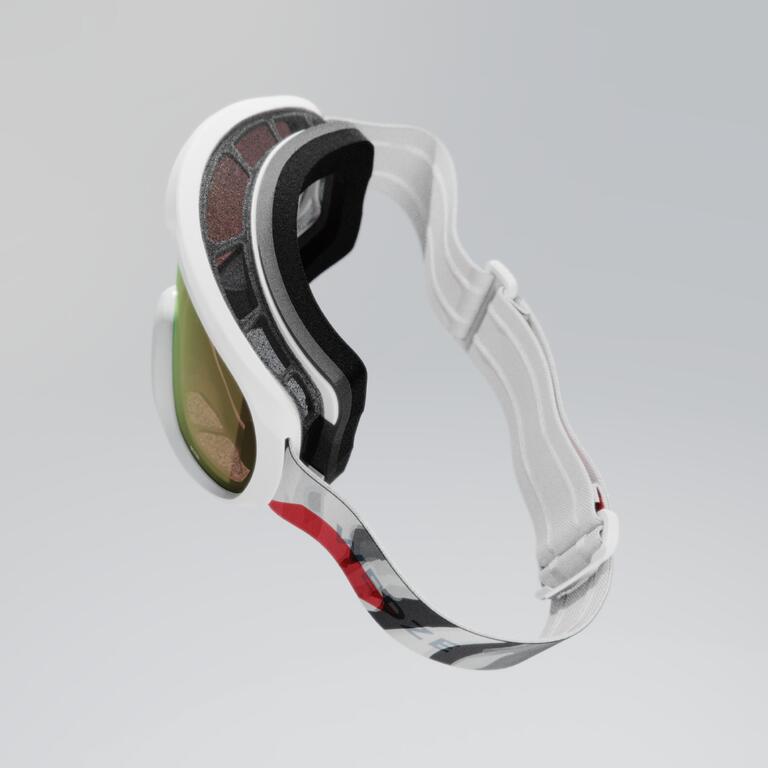 Wedze G 500 I all-weather marble snow goggles
