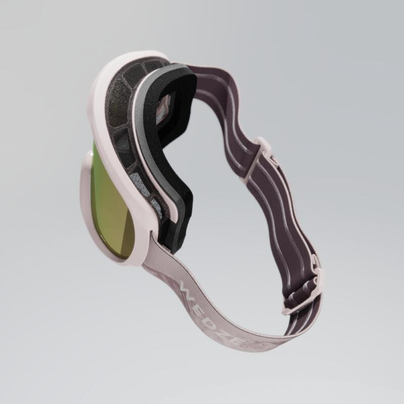 Ochelari de schi/snowboard G 500 s3 S3 Vreme Frumoasă Roz Copii/Adulți