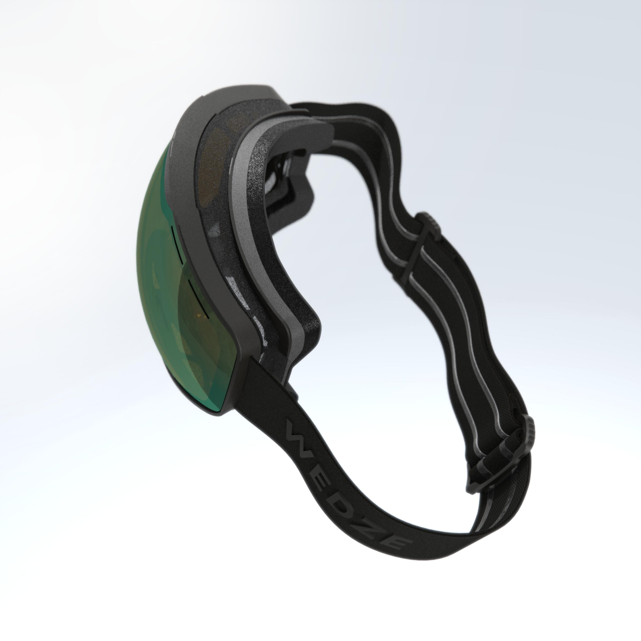 KIDS' AND ADULT SKIING AND SNOWBOARDING GOGGLES GOOD WEATHER - G