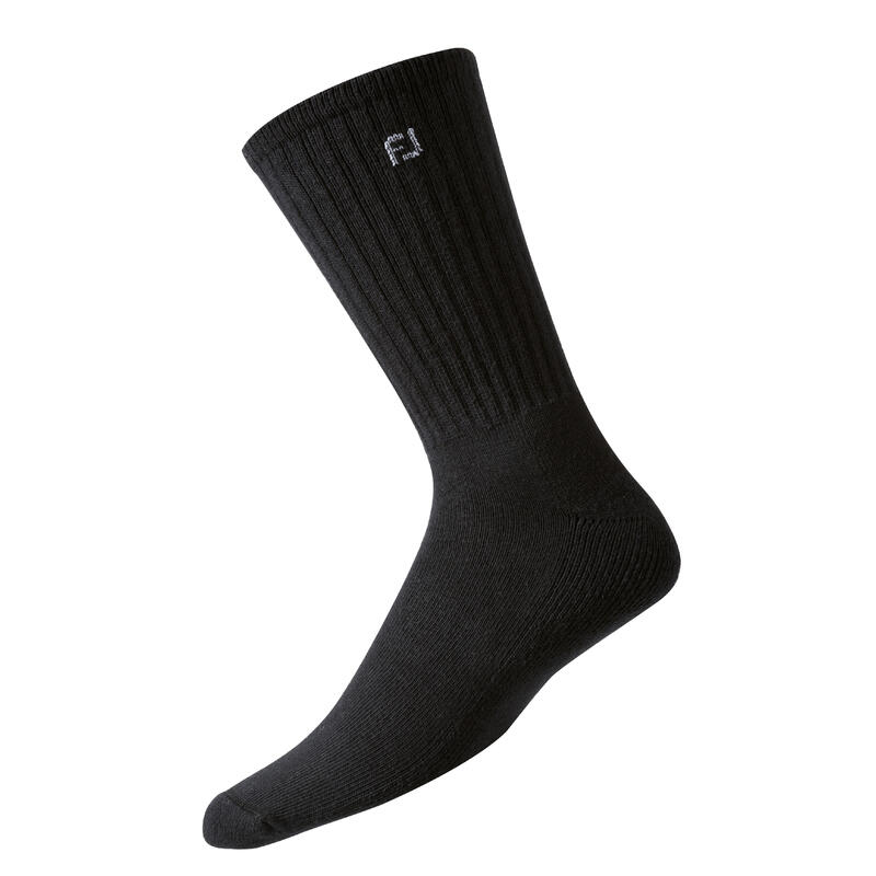 CHAUSETTES DE GOLF FJ CREW NOIRE PRO DRY x3