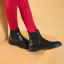 Kids' Warm Horse Riding Jodhpurs 100 - Cardinal Pink