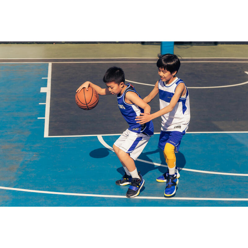 Zapatillas de baloncesto Niños Tarmak Easy X azules