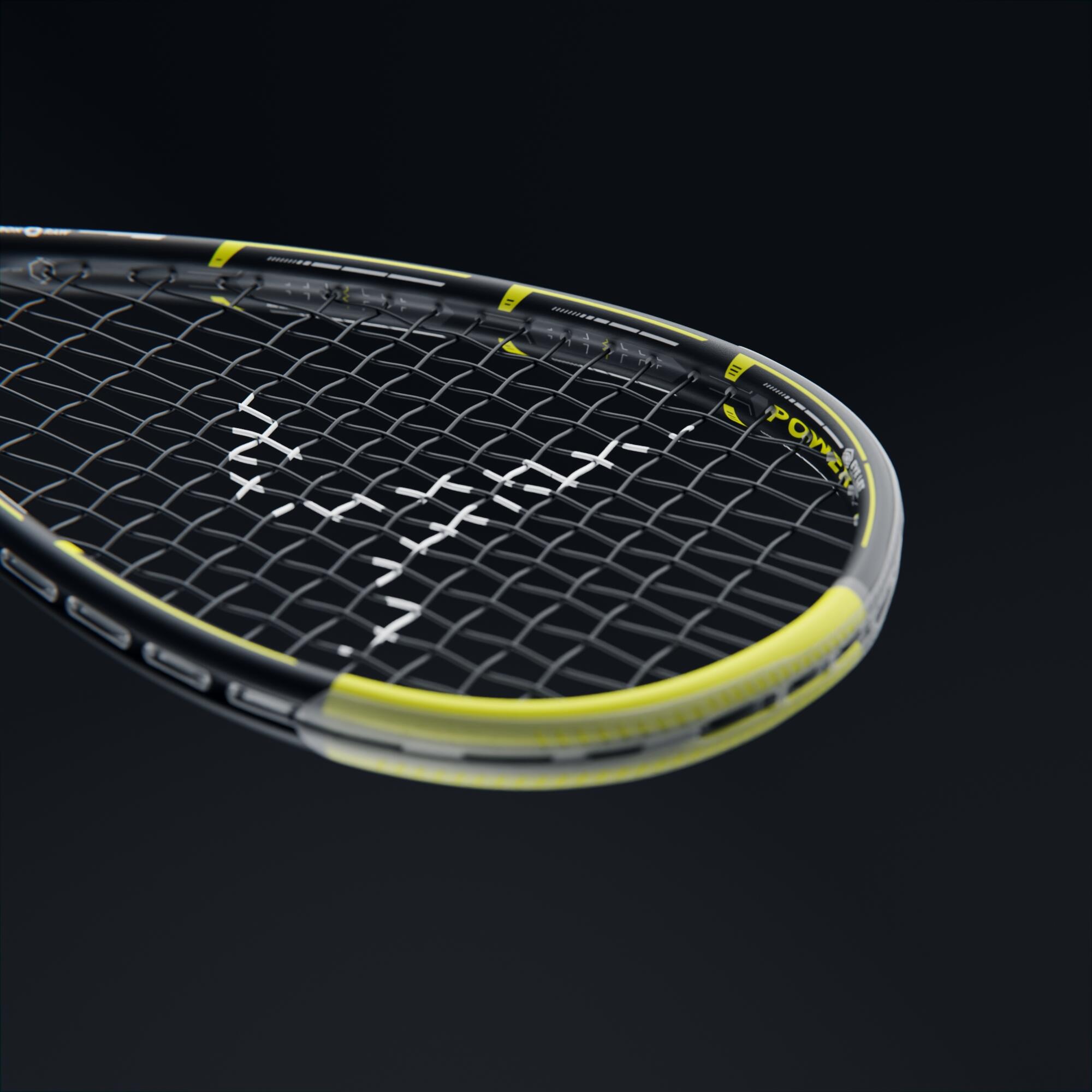 Adult Squash Racket SR115 Fluorescent Green