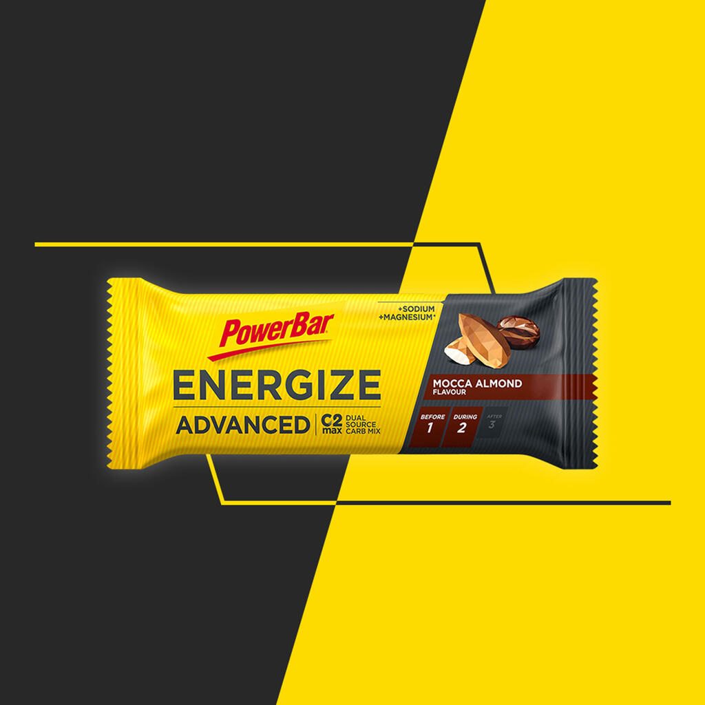 3 x 55 g C2max Energy Bar - Mocha/Almond