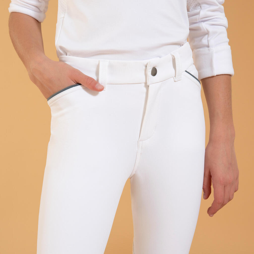 JAHAĆE PANTALONE BR500 DEČJE BELE