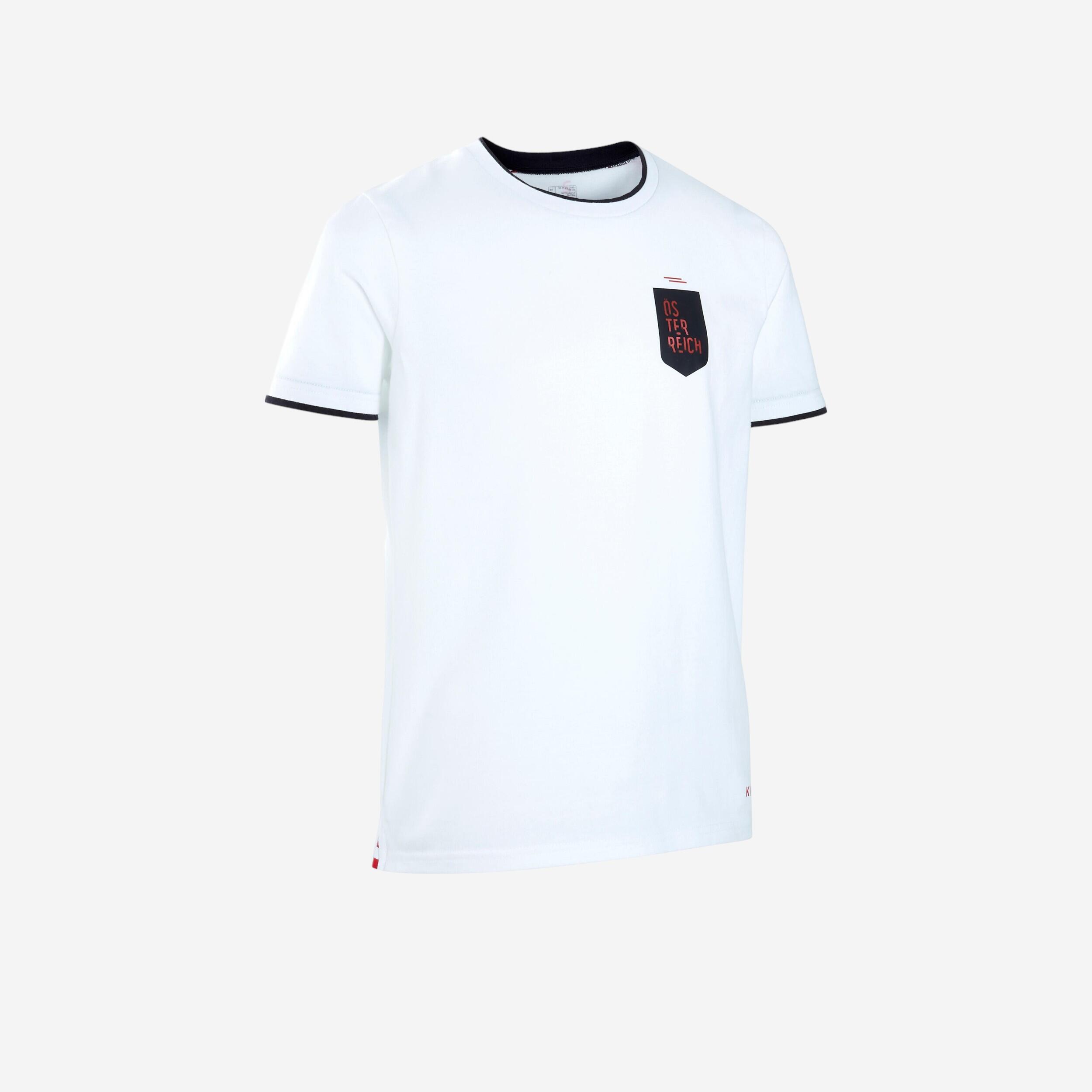 Tricou Fotbal FF100 Austria 2022 Copii
