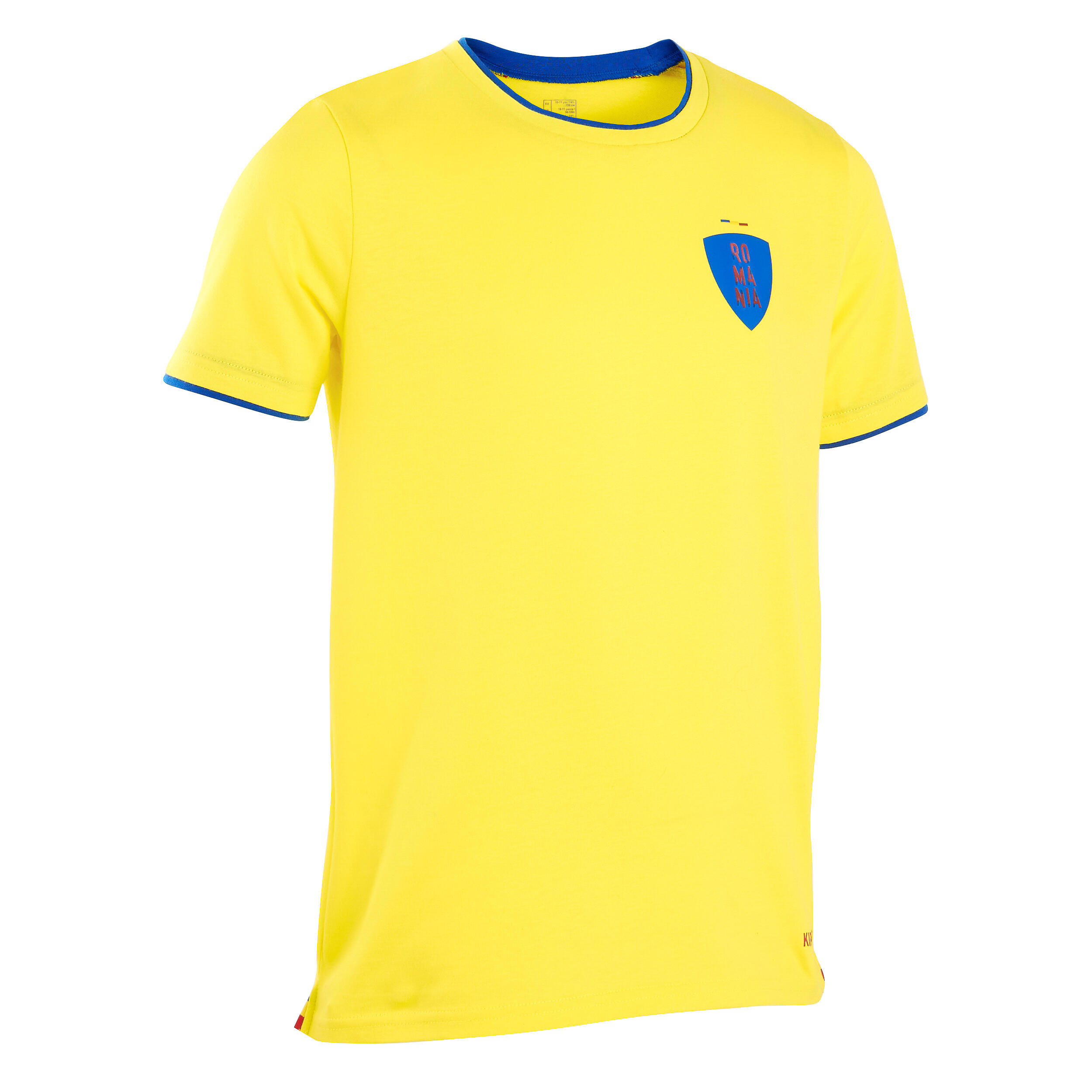 Tricou Fotbal Ff100 Replica Romania Copii