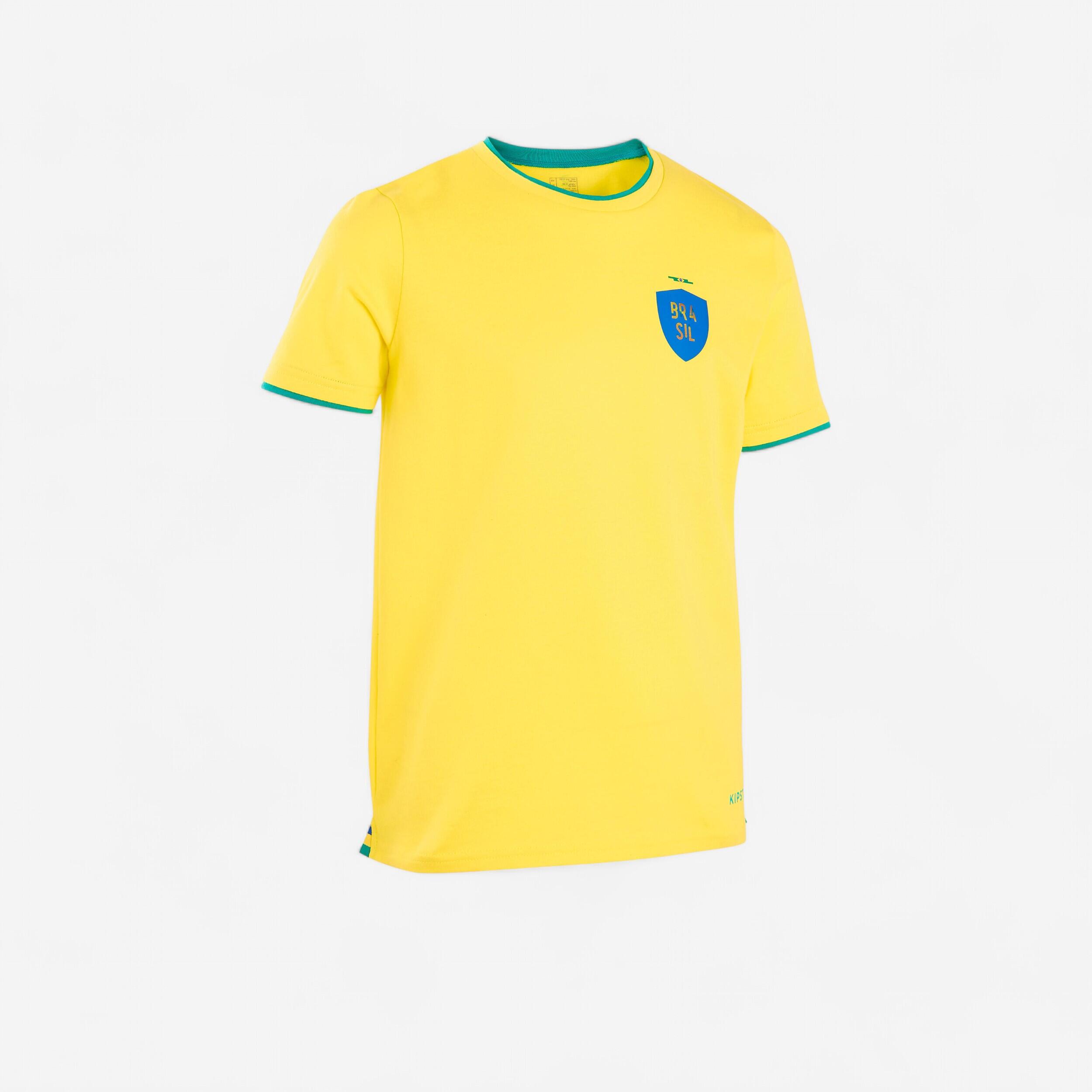 Camiseta sales amarilla decathlon