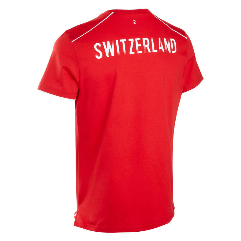 VOETBALSHIRT VOOR VOLWASSENEN ZWITSERLAND FF100 2024