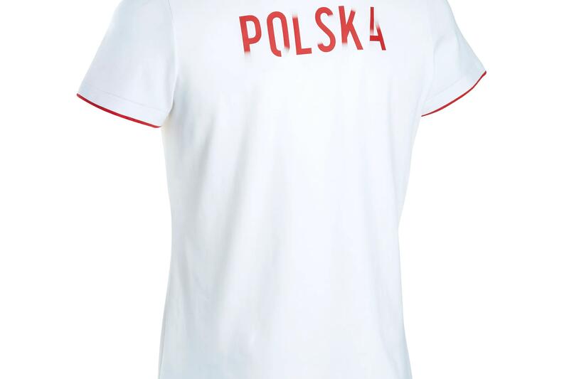 Koszulka piłkarska Kipsta FF100 Polska 2024