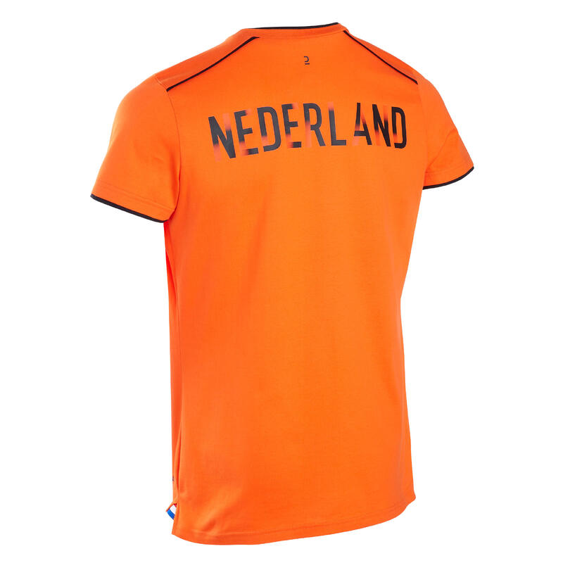 Tricou Fotbal FF100 Replică Olanda 2024 Portocaliu Adulți 