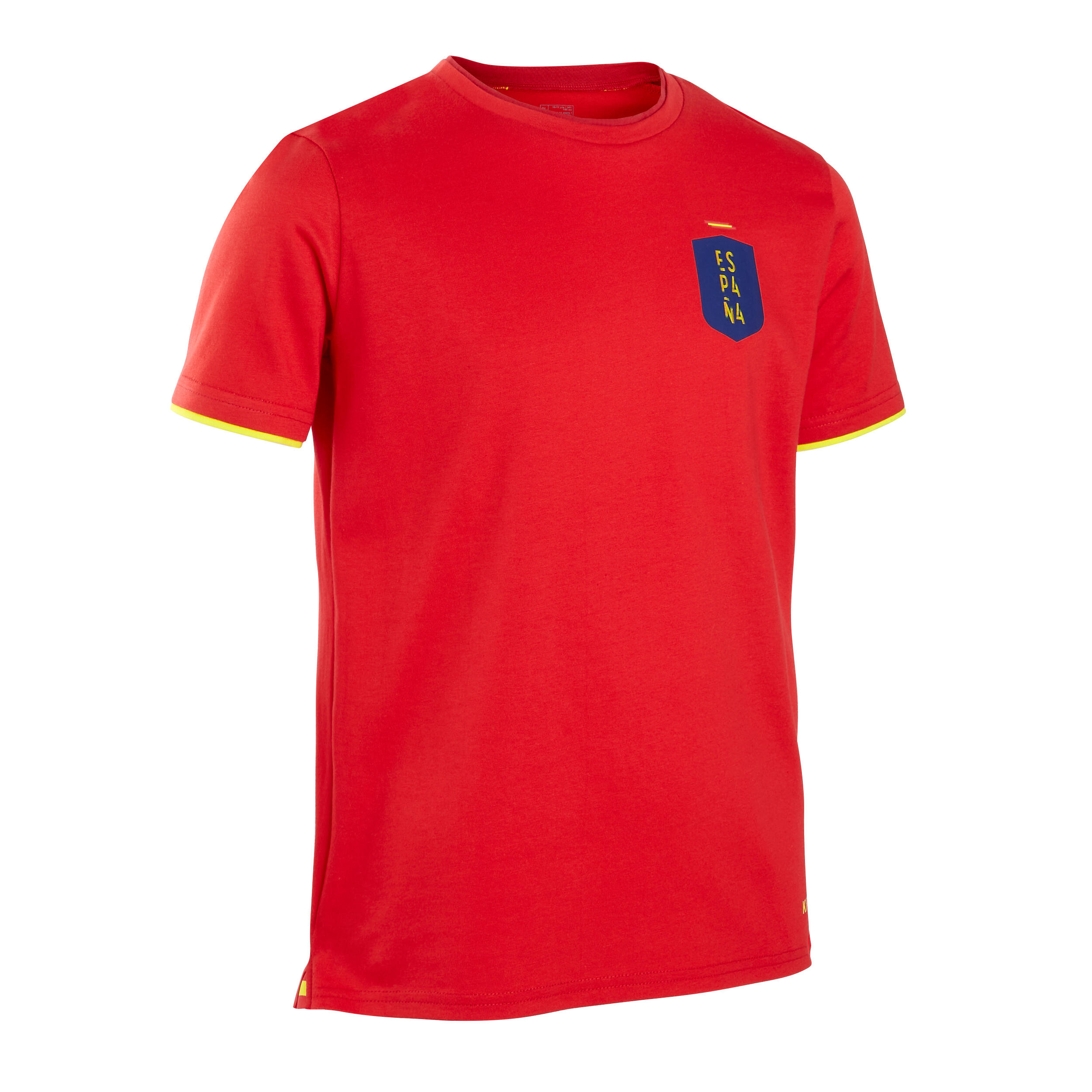 Tricou Fotbal FF100 Spania Roșu Copii