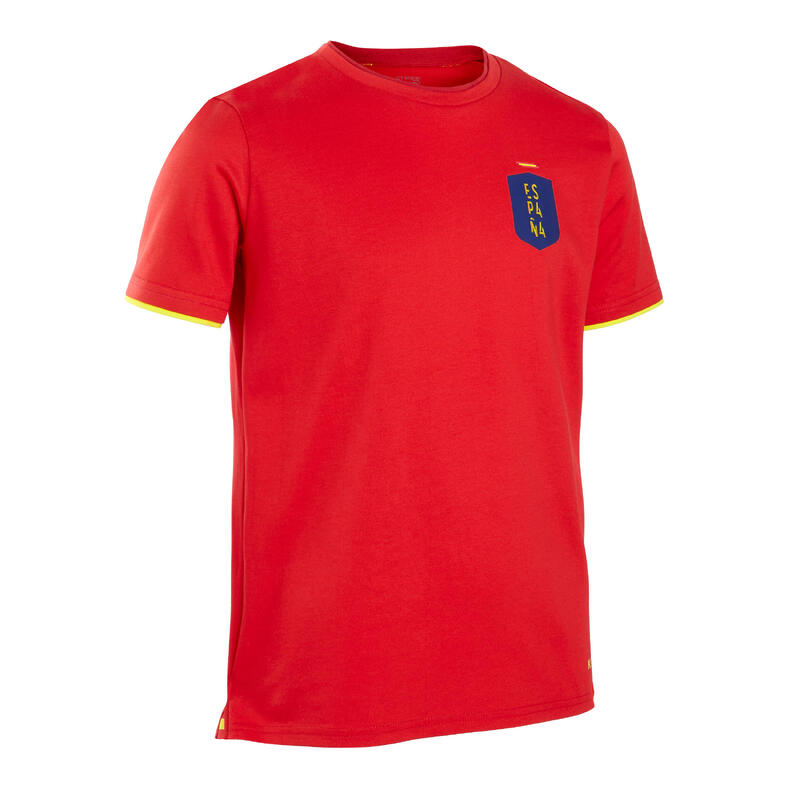 Dětský fotbalový dres Španělsko FF100 2024