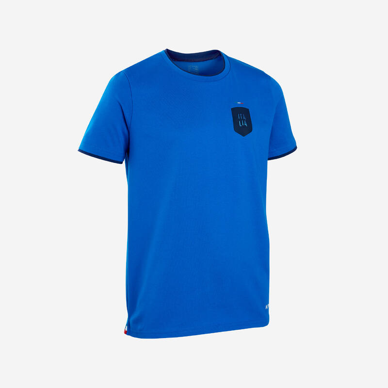 Koszulka do piłki nożnej dla dzieci Kipsta FF100 Włochy 2024