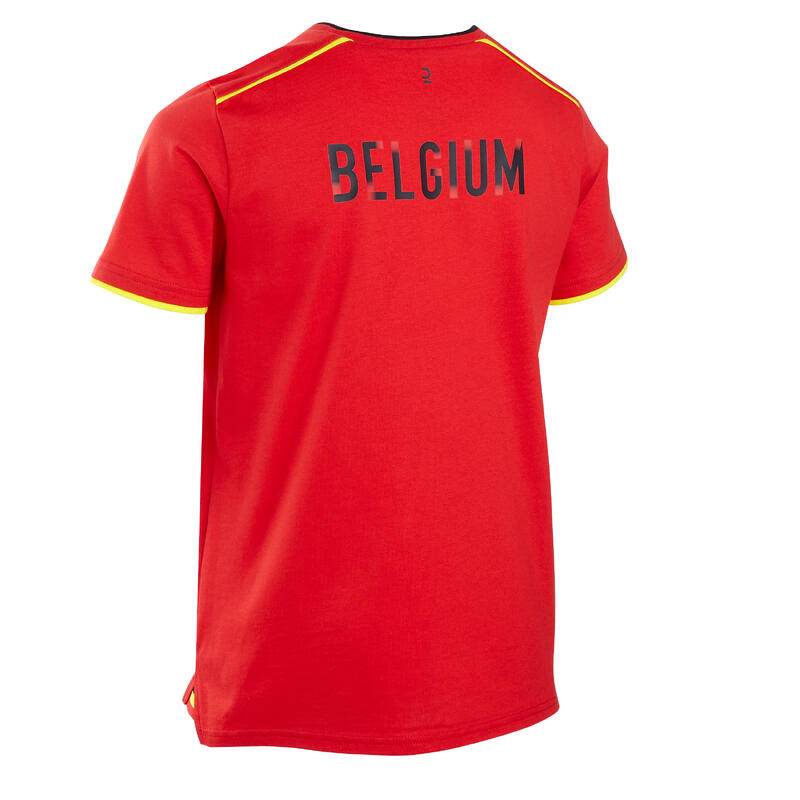 CAMISOLA DE FUTEBOL CRIANÇA FF100 BÉLGICA 2024