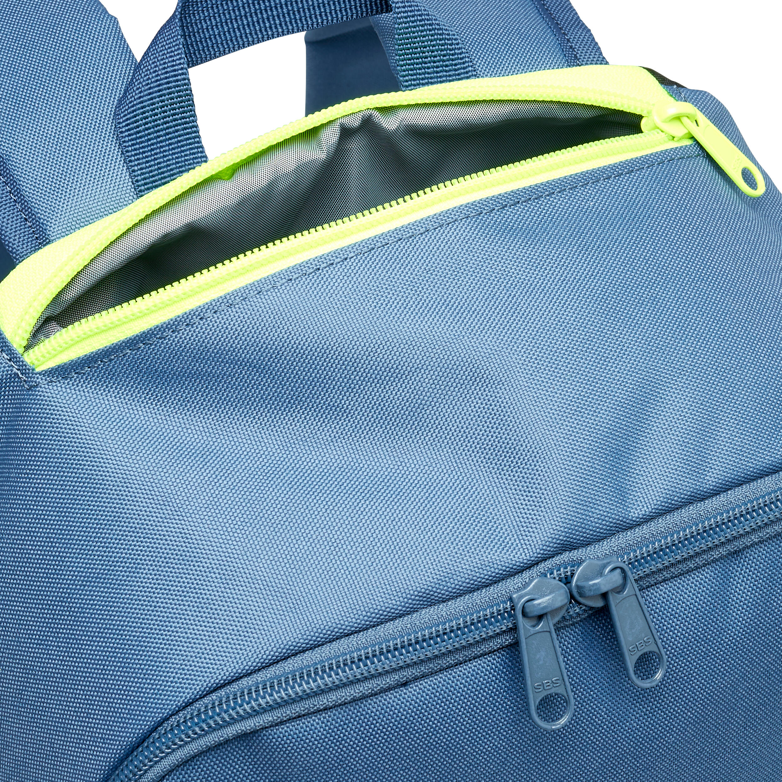 Essential Backpack - 17 L Blue - Blue-grey, Whale grey, Fluo lime ...