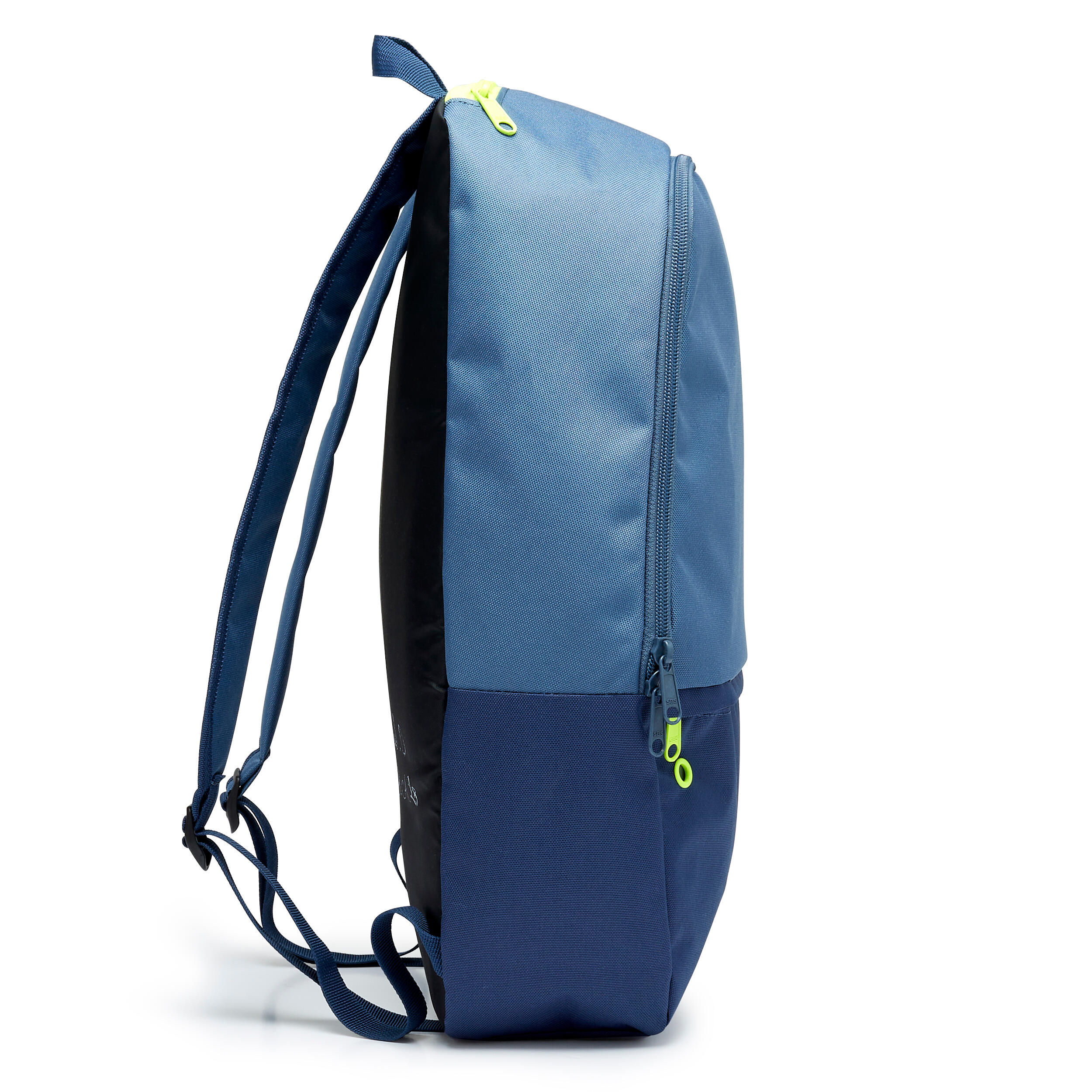 Essential Backpack 17 L Blue Storm Blue, Grey, Fluo lime yellow