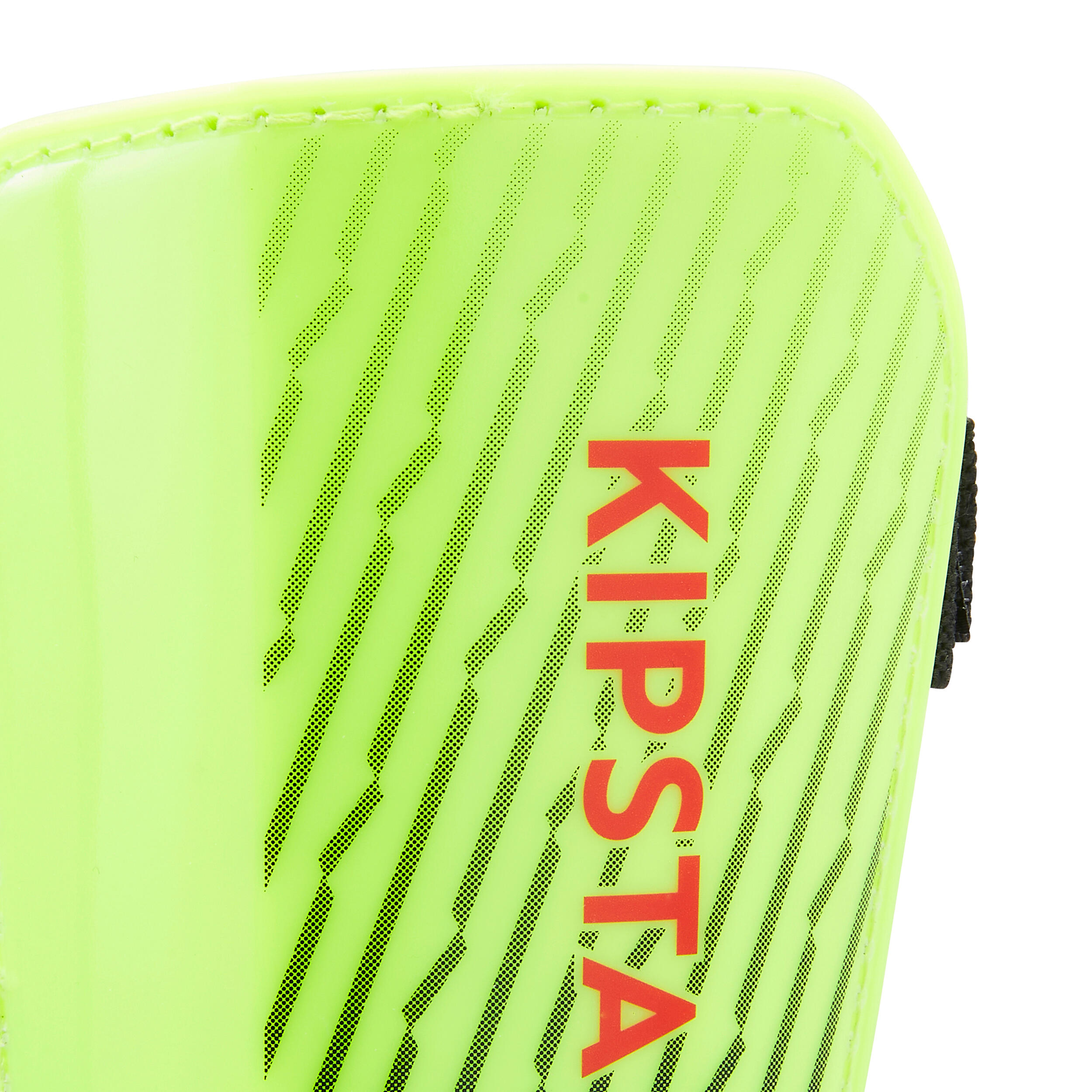Kids' Football Shin Pads Essential 140 - Yellow 5/5