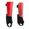 Kids' Football Shin Pads Essential 140 - Red