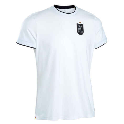 
      Majica kratkih rukava za nogomet FF100 Njemačka 2024 za odrasle
  