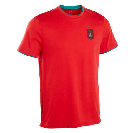 Majica kratkih rukava za nogomet Portugal 2024 za odrasle