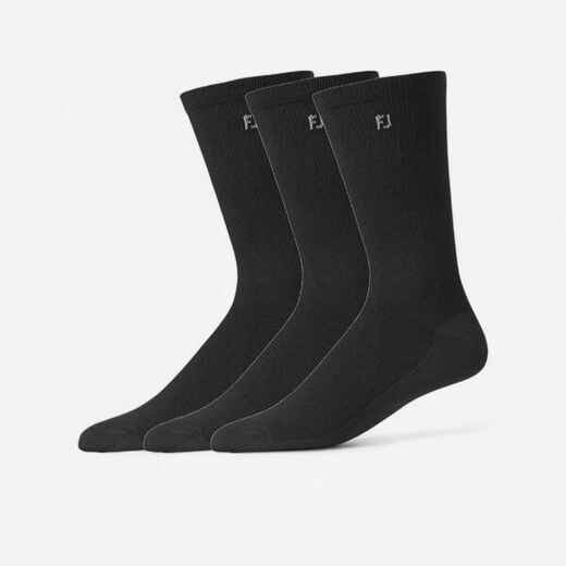 
      FJ CREW BLACK PRO DRY GOLF SOCKS x3
  