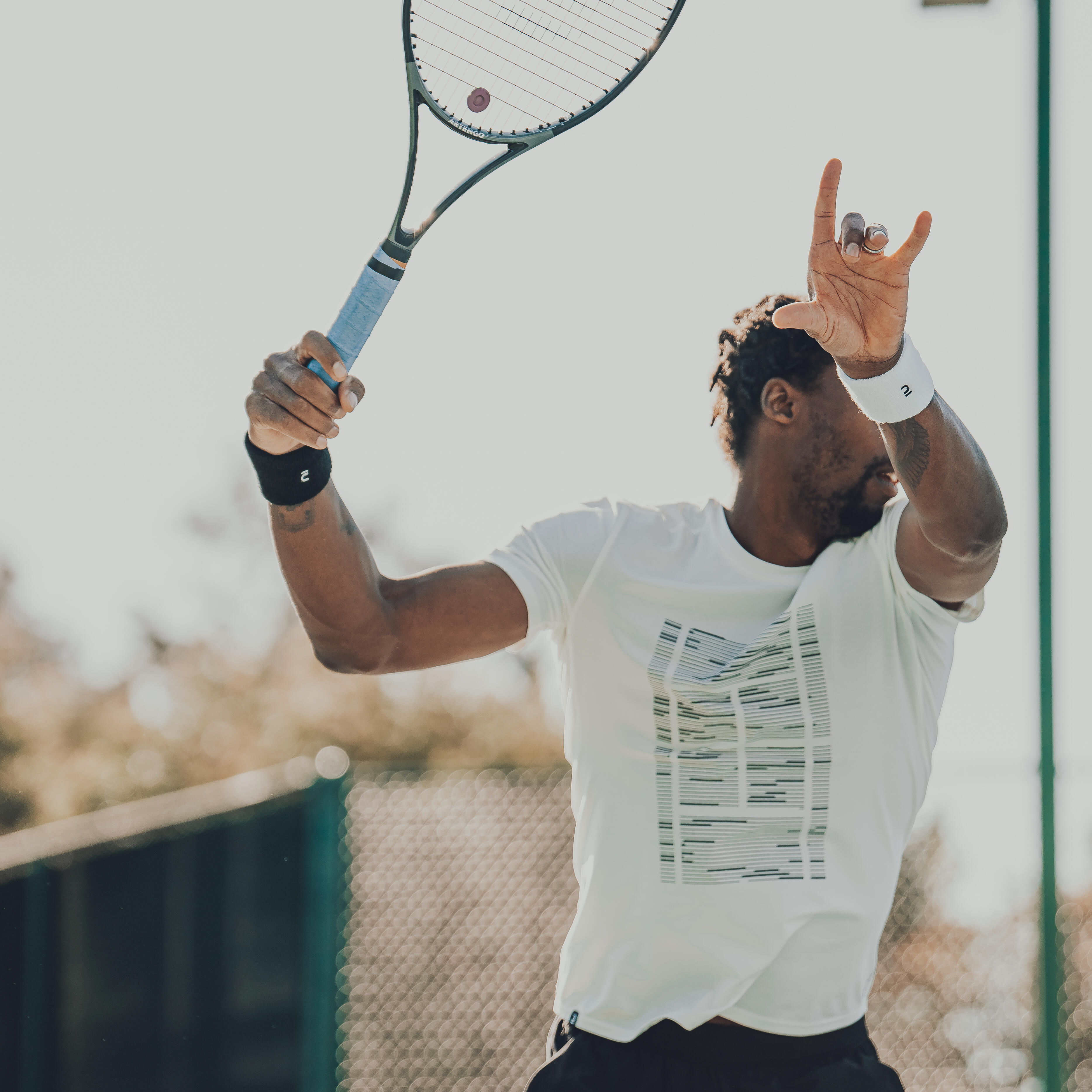 Men's Tennis T-Shirt Soft - TTS White - ARTENGO