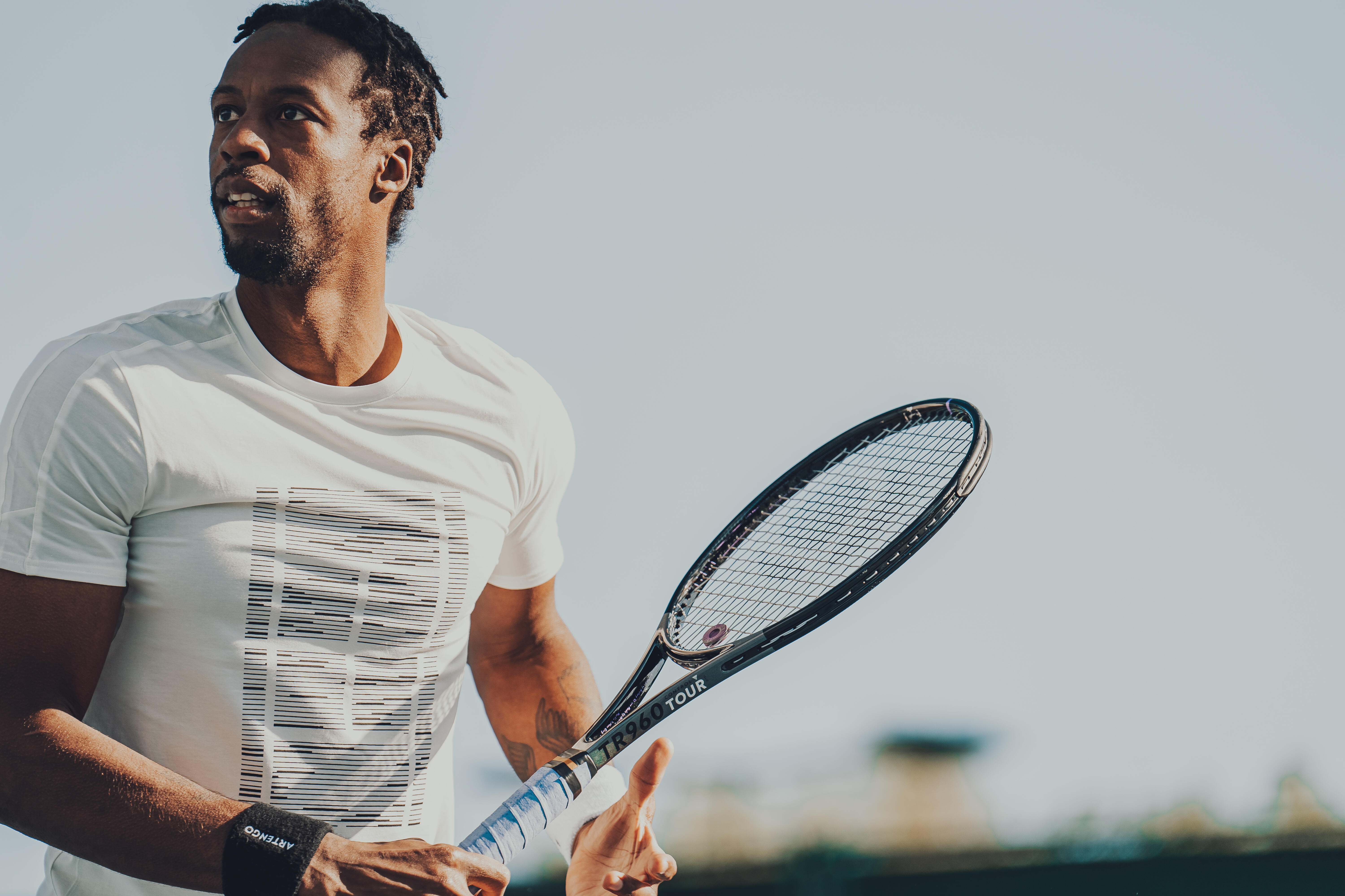 Men's Tennis T-Shirt Soft - TTS White - ARTENGO