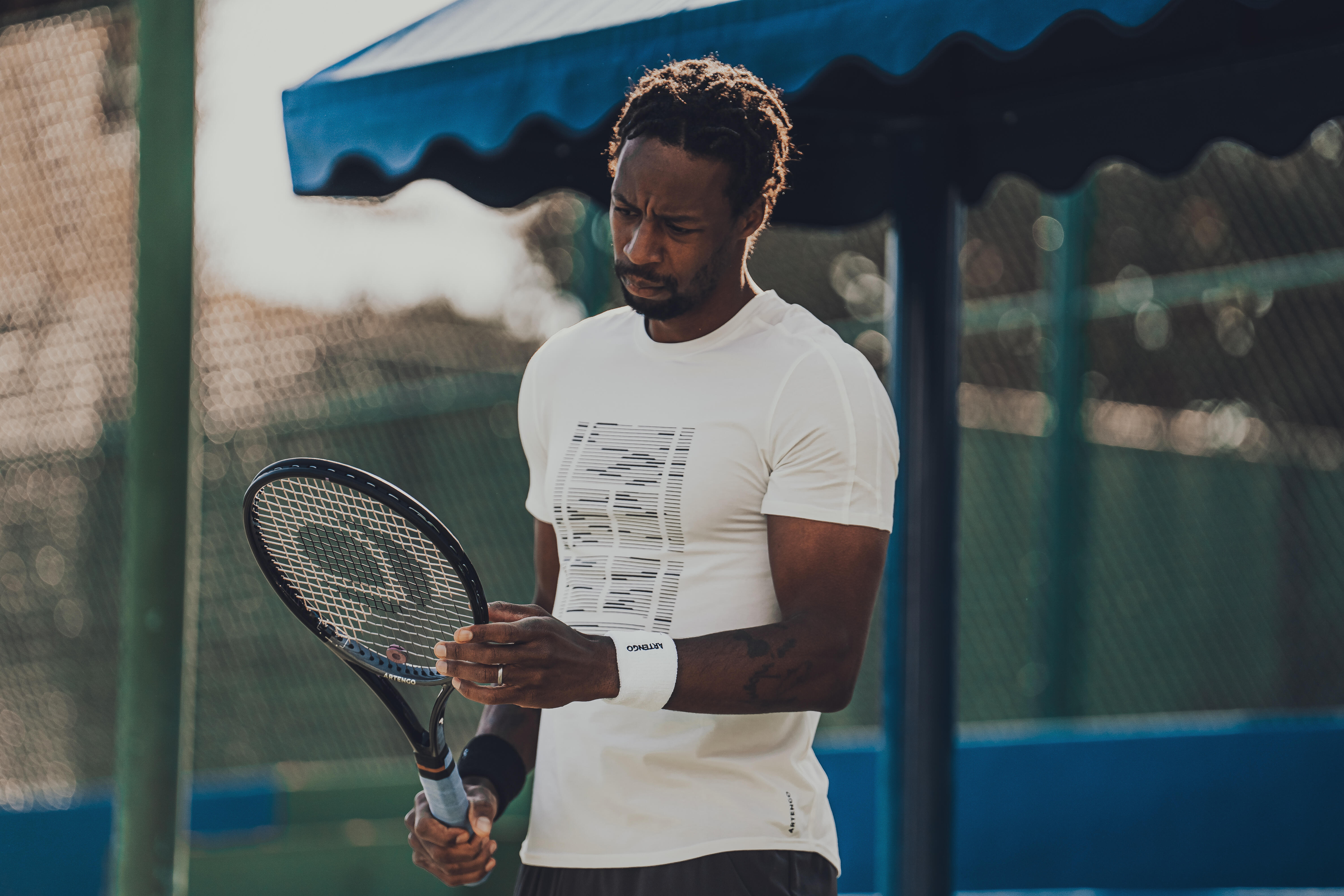 Men's Tennis T-Shirt Soft - TTS White - ARTENGO