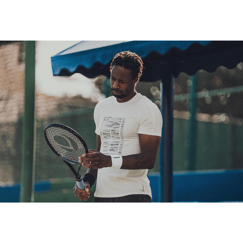 Tennis T-Shirt Herren - Soft TTS cremefarben