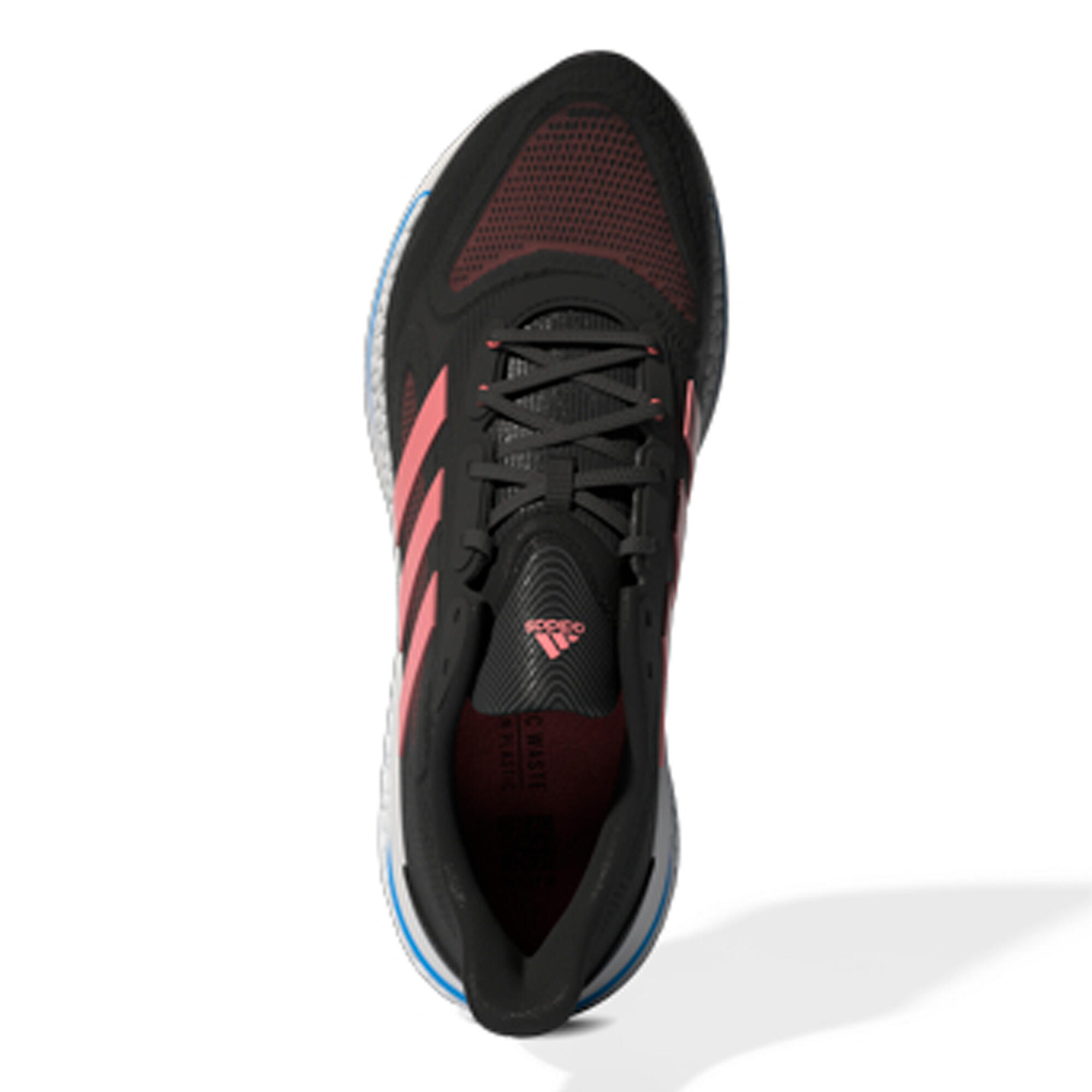 CHAUSSURES DE RUNNING FEMME ADIDAS SUPERNOVA+ NOIR BLEU 3/4