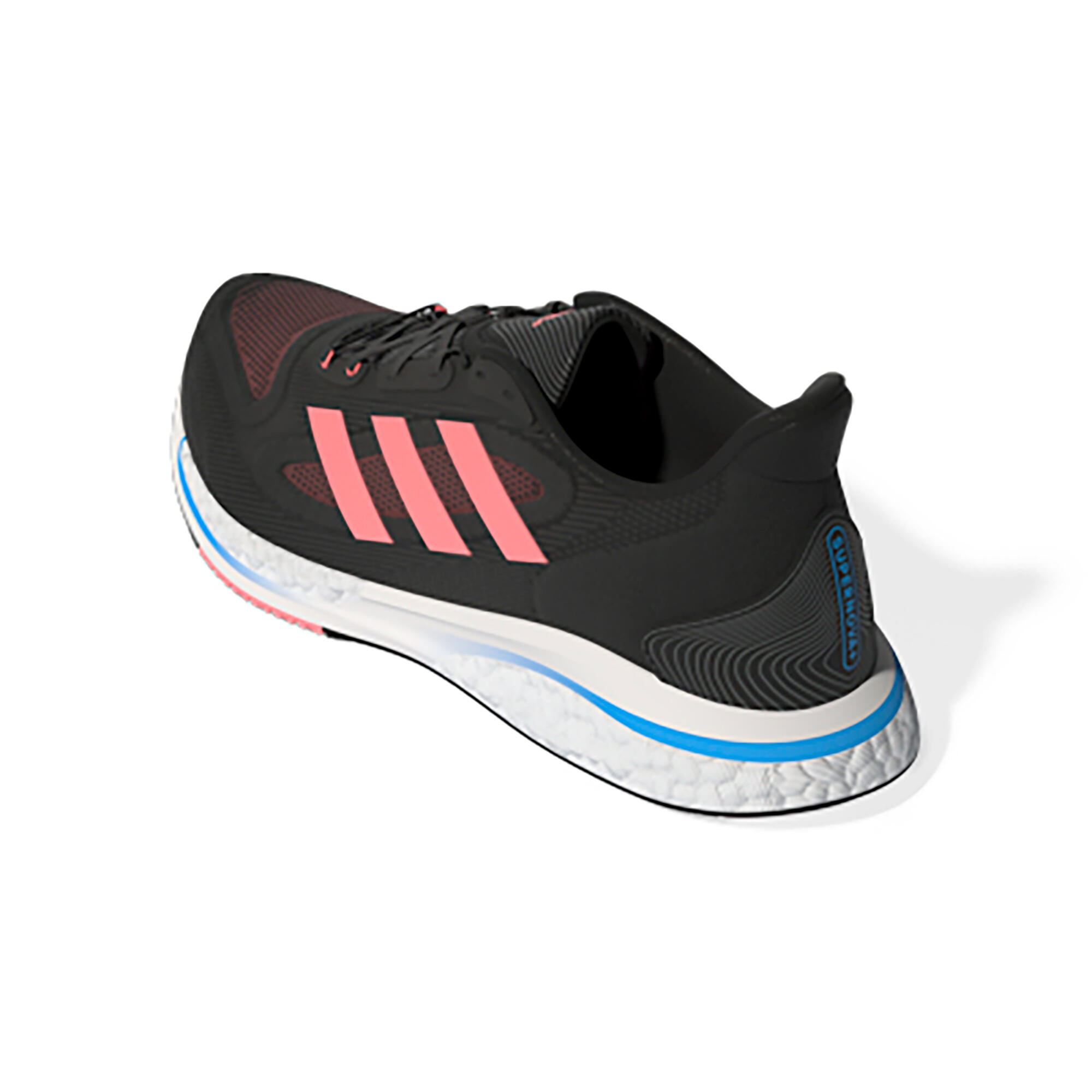 CHAUSSURES DE RUNNING FEMME ADIDAS SUPERNOVA+ NOIR BLEU 4/4