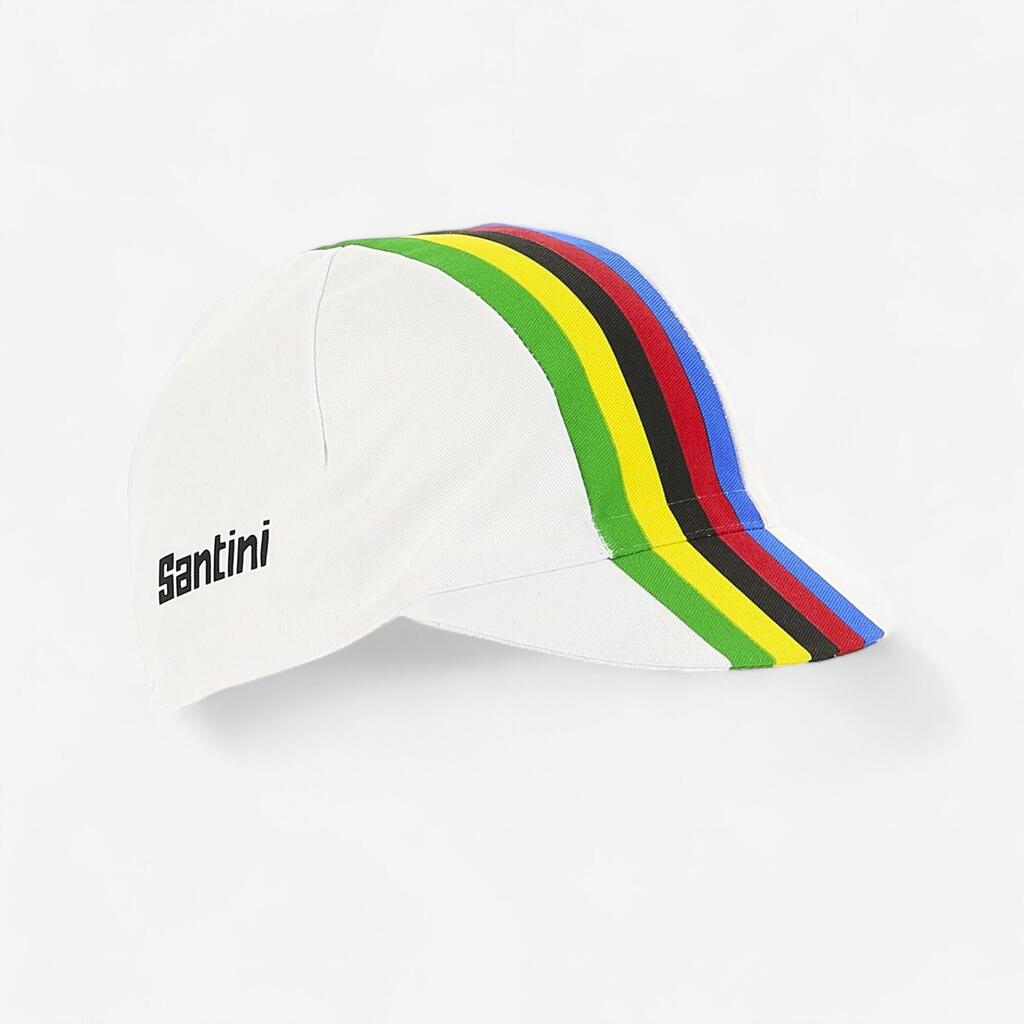 Road Cycling Cap - Santini UCI Rainbow