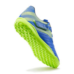 Chaussure de football AGILITY 140 TF Scratch Bleue Jaune