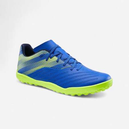 Chaussure de  football AGILITY 140 TF Lacets  Bleue Jaune