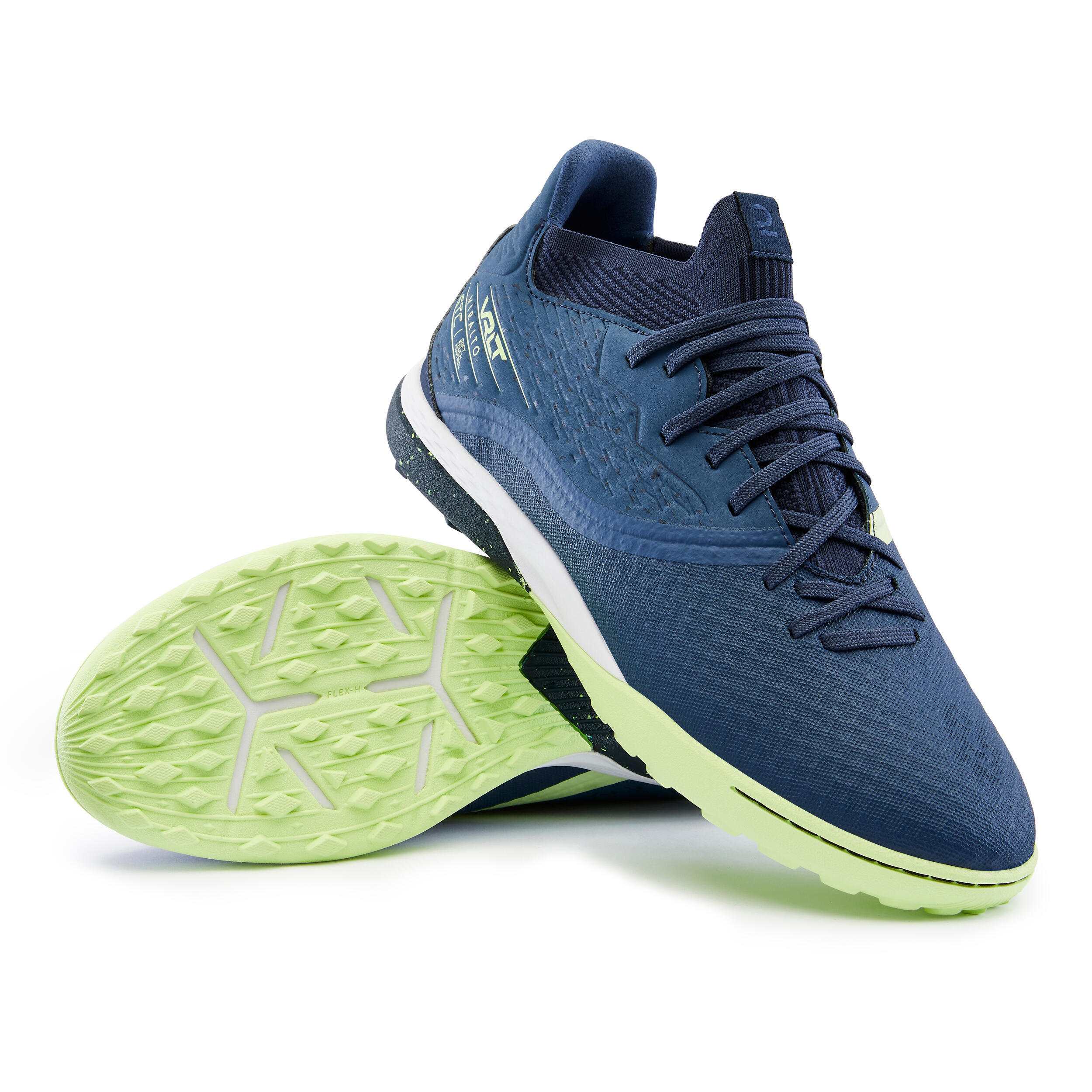 CHAUSSURES DE FOOTBALL VIRALTO III 3D AIRMESH TURF TF BLEU FONCE 3/10