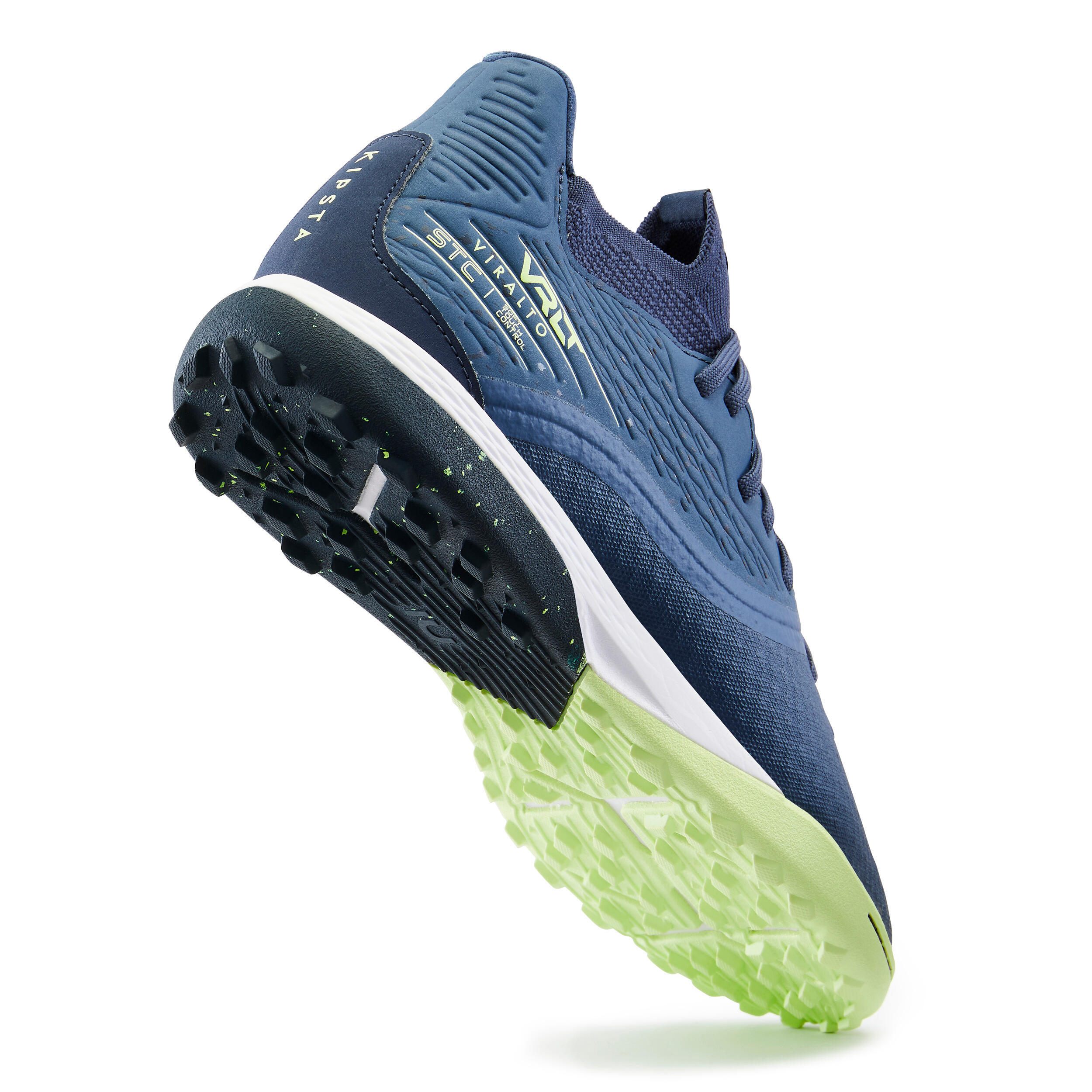 CHAUSSURES DE FOOTBALL VIRALTO III 3D AIRMESH TURF TF BLEU FONCE 6/10