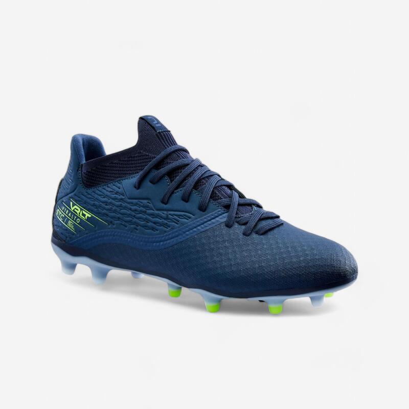 Football Boots Viralto III 3D Air Mesh FG Navy Blue Decathlon