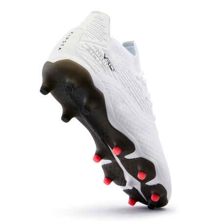 נעלי כדורגל ‏FG ‏Viralto III עם 3D AirMesh - לבן טהור