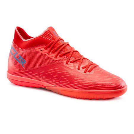 Neonsko rdeči nogometni čevlji za trdo podlago CLR TF 