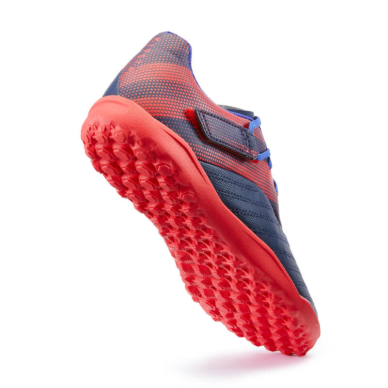 Chaussure de football AGILITY 140 TF Scratch Bleue rouge