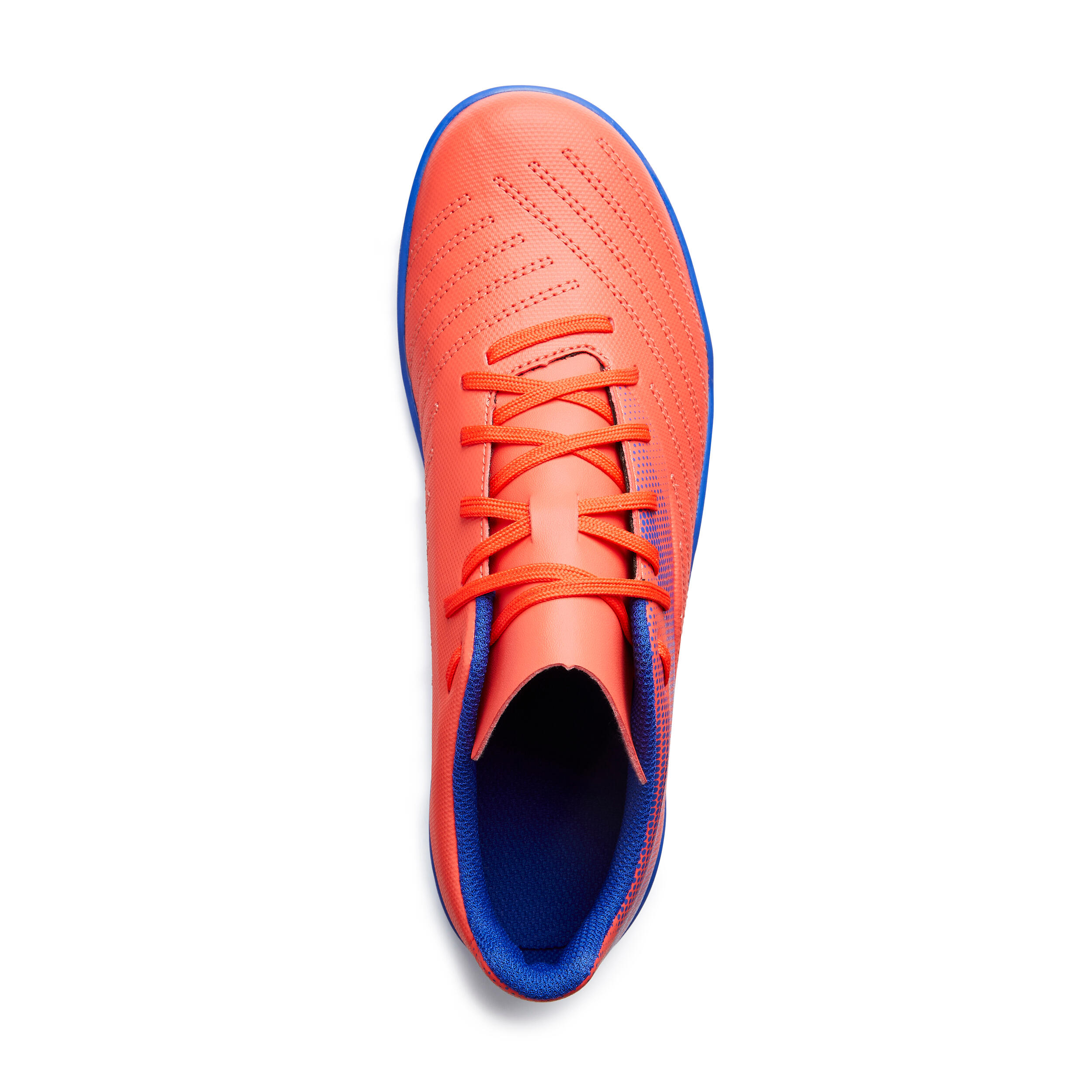 Botas de Fútbol Niños Kipsta Agility 140 HG Rojo Azul 7/9