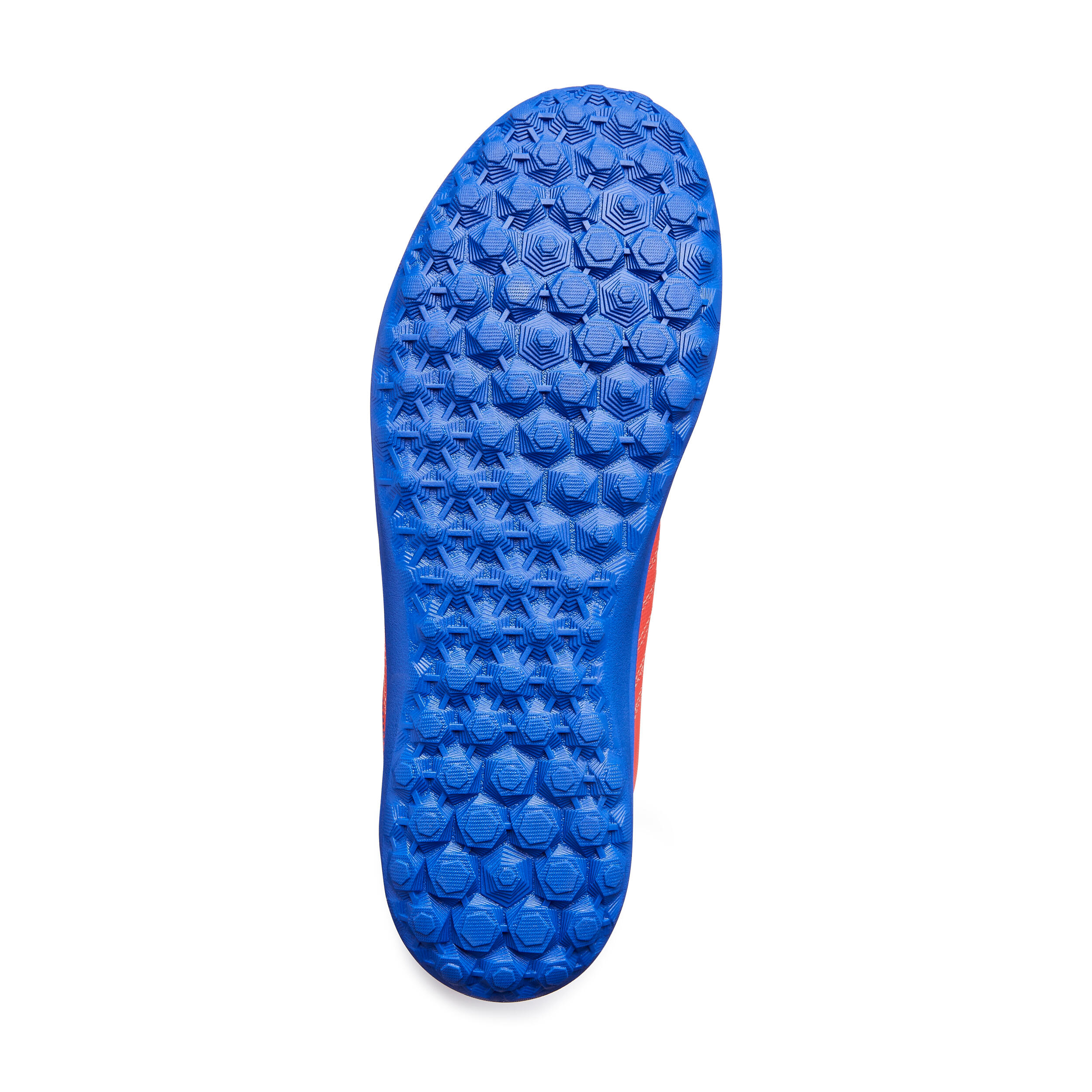 Botas de Fútbol Niños Kipsta Agility 140 HG Rojo Azul 6/9