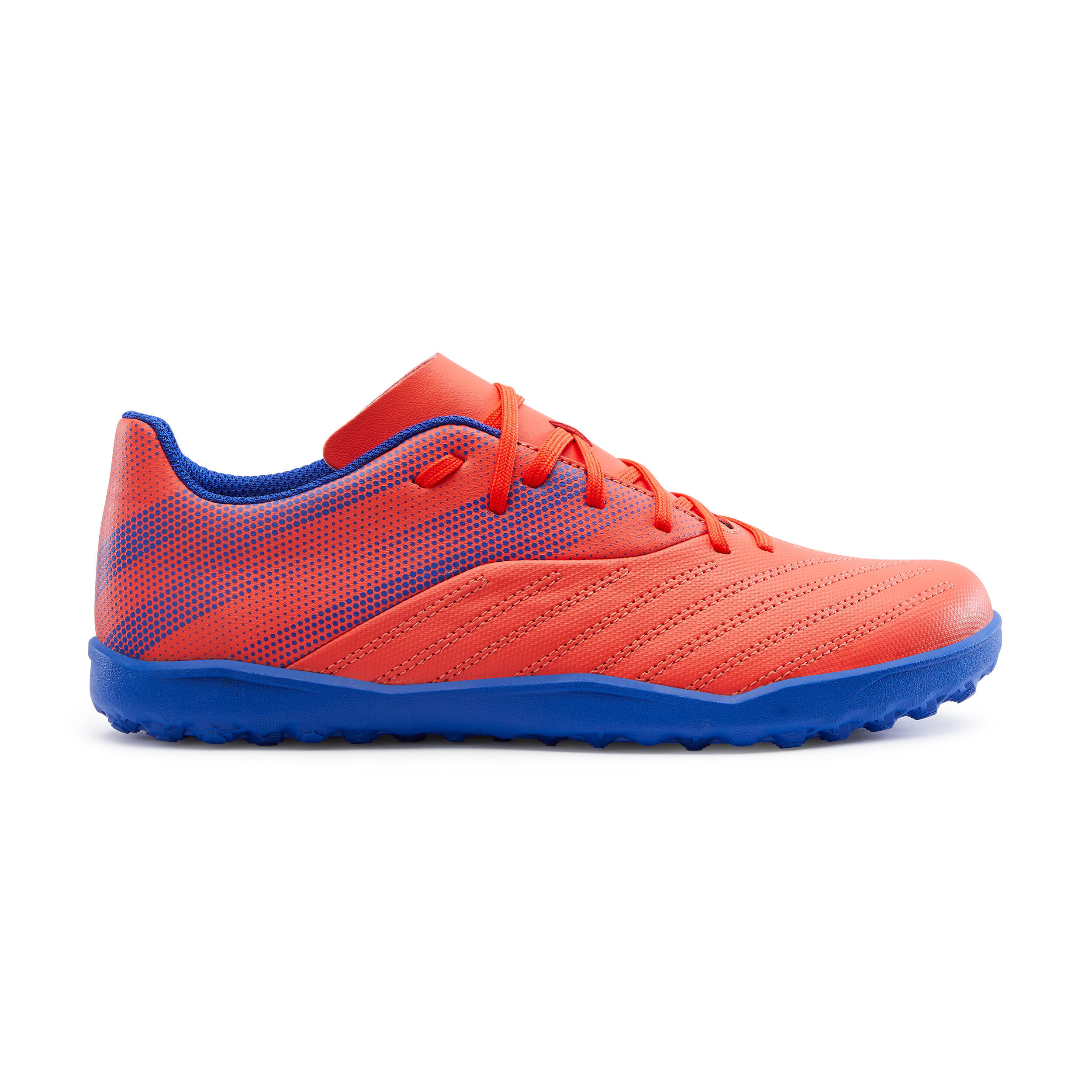 Botas de Fútbol Niños Kipsta Agility 140 HG Rojo Azul 2/9